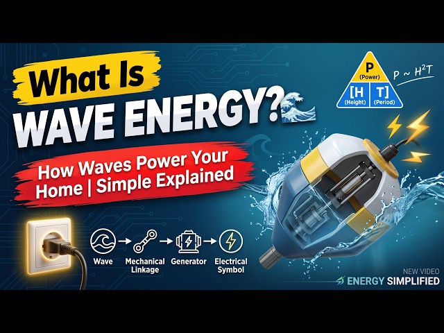What Is Wave Energy? How Does Wave Energy Work? 🌊 | Wave Energy Explained