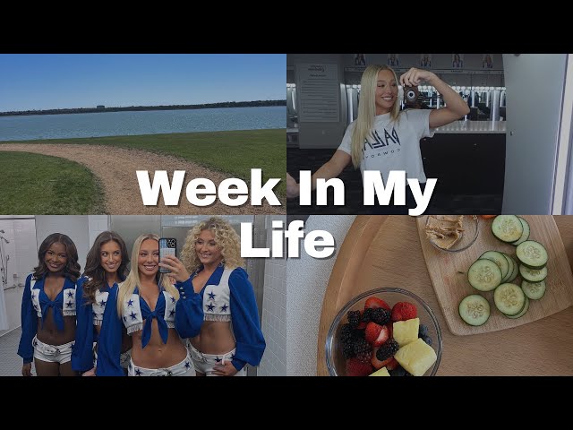 Weekly Vlog | Healthy Meals, DCC Tour Prep & Tryout Grind!