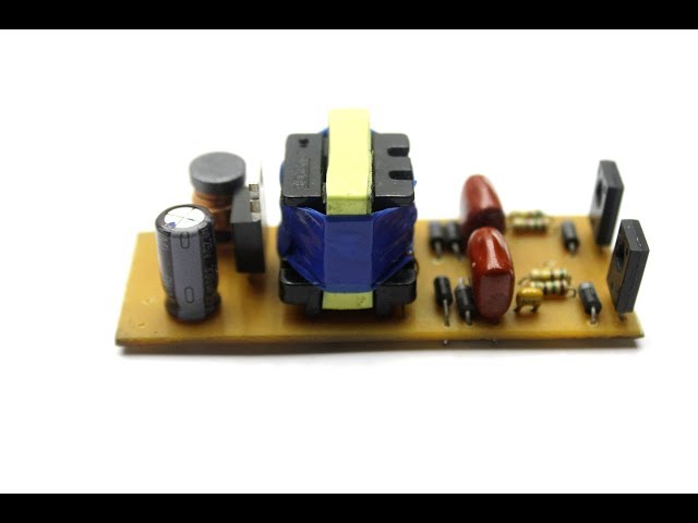 Power supply from an electronic transformer