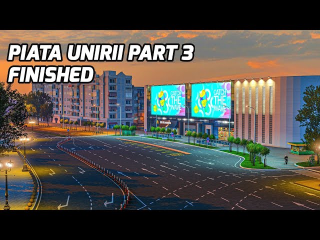Bucharest Rebuild Editor Timelapse #5: Piata Unirii finished fully