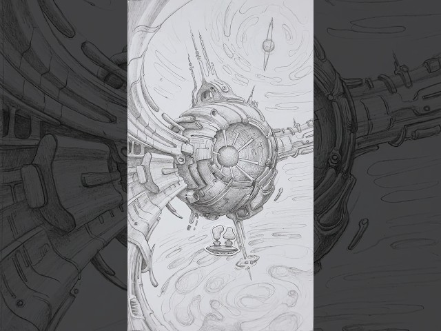How To Drawn Original Environments  #foryou #drawing #fyp