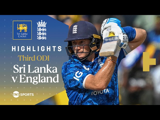 Sri Lanka vs England Third ODI | Incredible Batting 🔥 | TNT Cricket Highlights