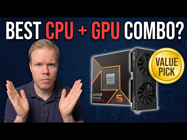 I Compared Every CPU + GPU Combo So You Don't Have To