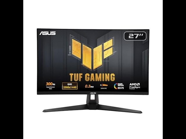 ASUS TUF Gaming VG27AQM5A Review – Is This 27” 1440p 300Hz Monitor Worth It?