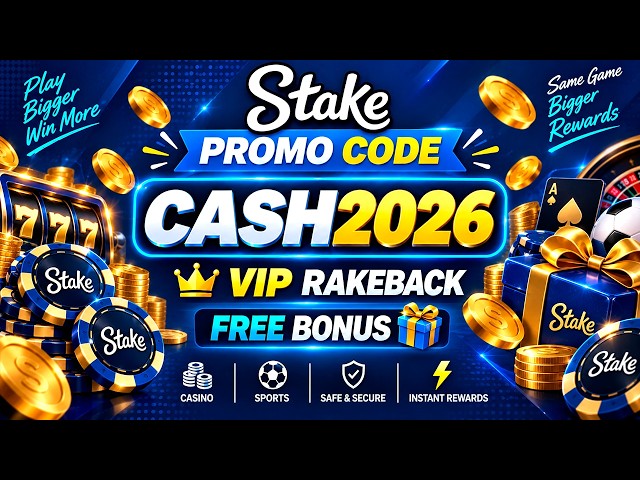 Stake Promo Code "CASH2026" | FREE VIP BONUS (stake bonus code)