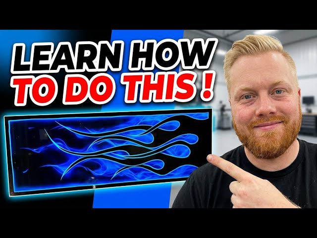 Realistic Flame and Hot Rod Flame Tutorial Flame Step by Step!