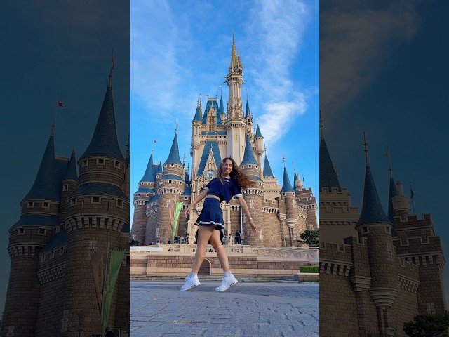 I don’t think I’ve ever danced in front of a castle this beautiful before. 🏰✨Tokyo Disneyland