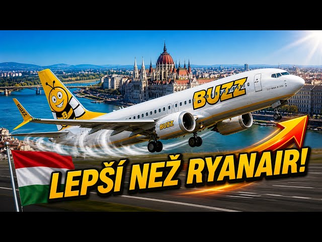 LEPŠÍ NEŽ RYANAIR?! 😳✈️ Let Praha–Budapešť, který mě překvapil