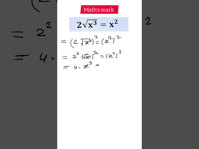 Algebraic Square Root Simplification Maths Problem #algebra #maths