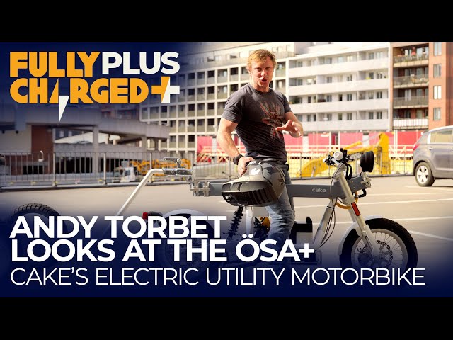 CAKE's ÖSA+ Electric Utility Motorbike | Subscribe to Fully Charged PLUS