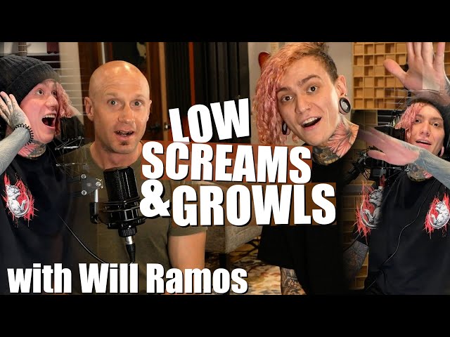 How To Get Brutal Low Screams & Growls w/ WILL RAMOS of Lorna Shore!