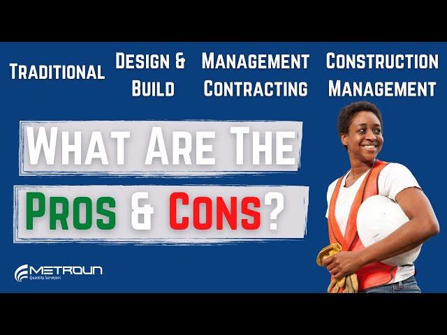 Top 4 Construction Procurement Routes Compared