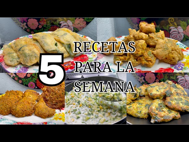 5 RECETAS CON $50 PESOS FACIL Y ECONÓMICA #parati #viral #parati #fypシ   #recetas  #fyp