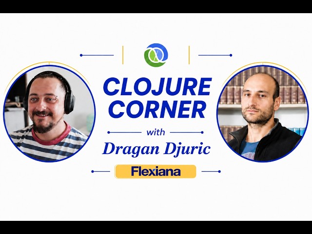 Clojure Corner: Interview with Dragan Djuric