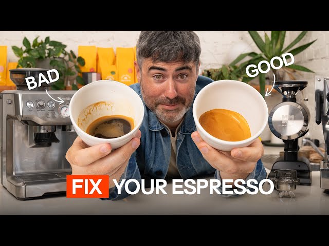 Watery or Bitter Espresso? Dial In Your Barista Express Like This
