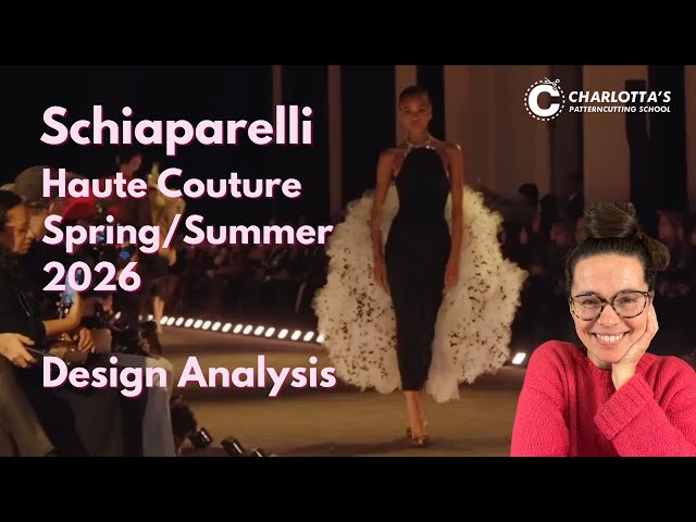 The Pattern Cutting Behind Schiaparelli SS26 Haute Couture