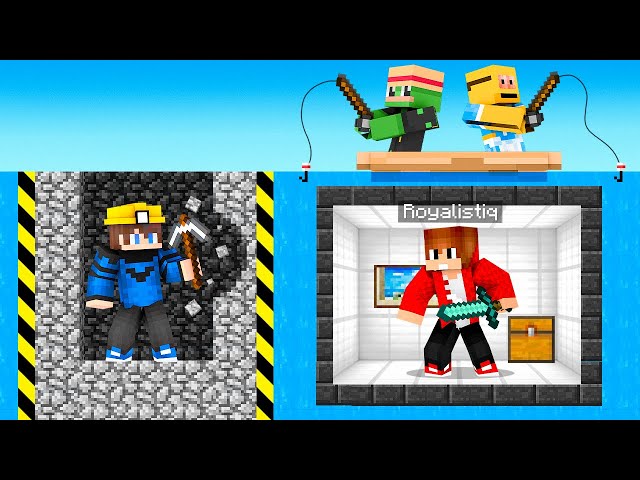 ZE HEBBEN MIJN ONDERWATER BASIS GEVONDEN.. 😩 - Minecraft Opgejaagd #8
