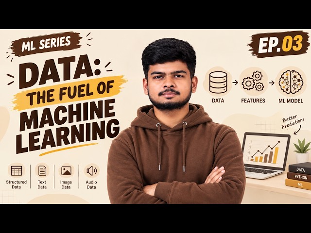 Data: The Fuel of Machine Learning | ML Series Ep.03