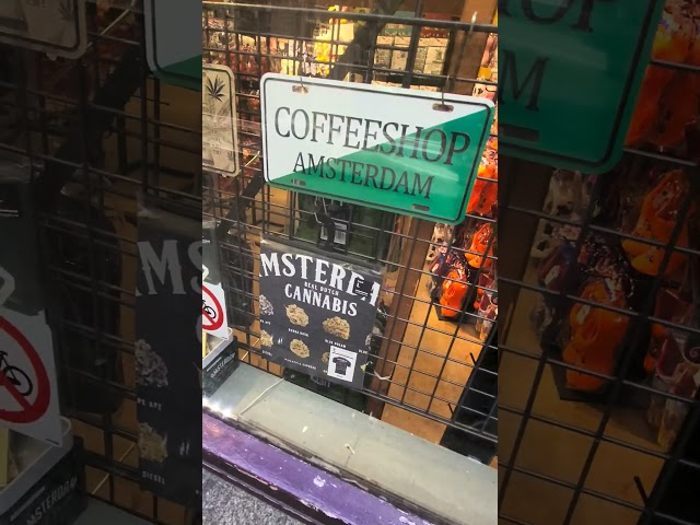 Amsterdam City Center Walk - Coffee Shop