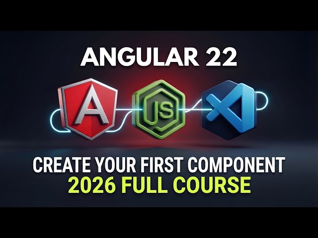 Angular 22 Tutorial for Beginners Part 3 | Components Explained & Create Your First Component