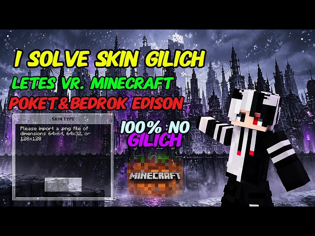 I Solve Minecraft P, B EDISON Skin Glitch 