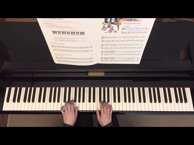 Village Dance 💃 | Alfred’s Basic Piano Library Lesson Book Level 3