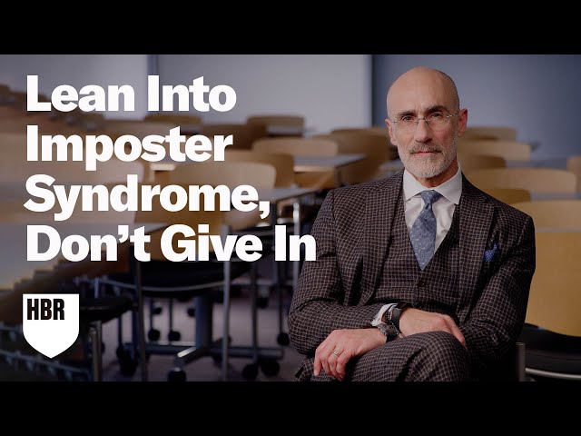 Lean Into Imposter Syndrome, Don't Give In to It