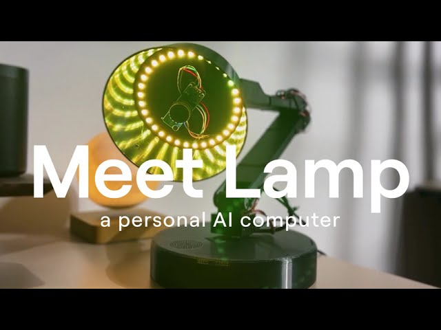 The next personal AI computer is alive | Autonomous Lamp