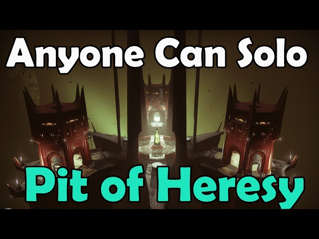 Anyone can solo pit of heresy in Destiny 2.