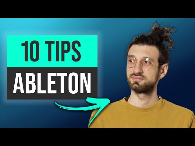 10 Production Tips for Drums, Effects & Sampling with Cioz | Ableton Tutorial