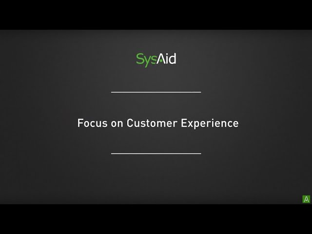 Stuart Rance's ITSM Tip #5:  Focus on Customer Experience