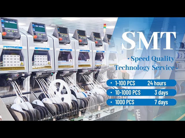 Pcb Assembly Process - reveal large PCBA factory SMT workshop