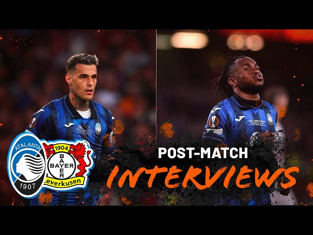 Europa League Final | Atalanta-Bayer Leverkusen 3-0| Scamacca and Lookman's glee EN SUB