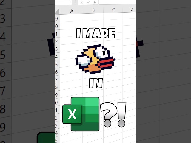 I Made Flappy Bird in EXCEL?!