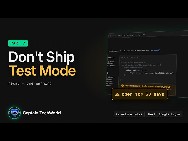 Build an AI Chatbot in Next.js + Firebase Chat History | Part 7