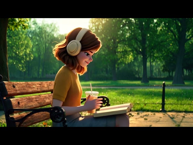 眺めるだけで、少しほっとする｜公園のベンチの四季 約30分｜ローファイの曲と、春夏秋冬【Claude Codeと画像・動画・音楽のAIで制作】