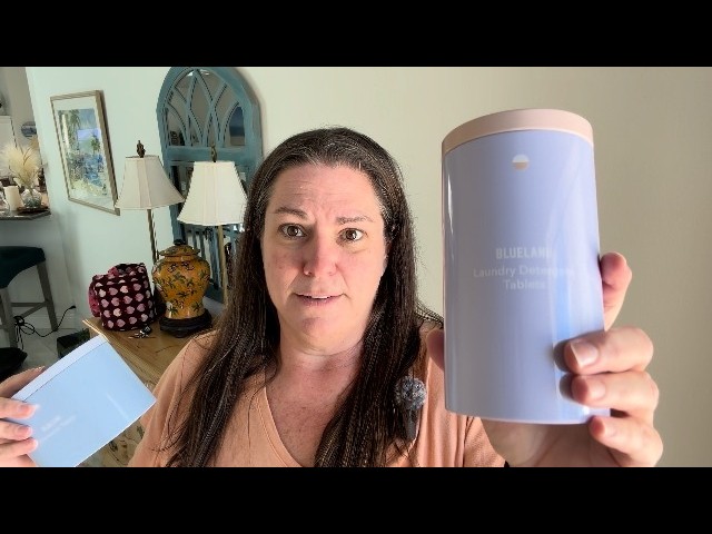 Wash day essentials Blueland detergent and booster