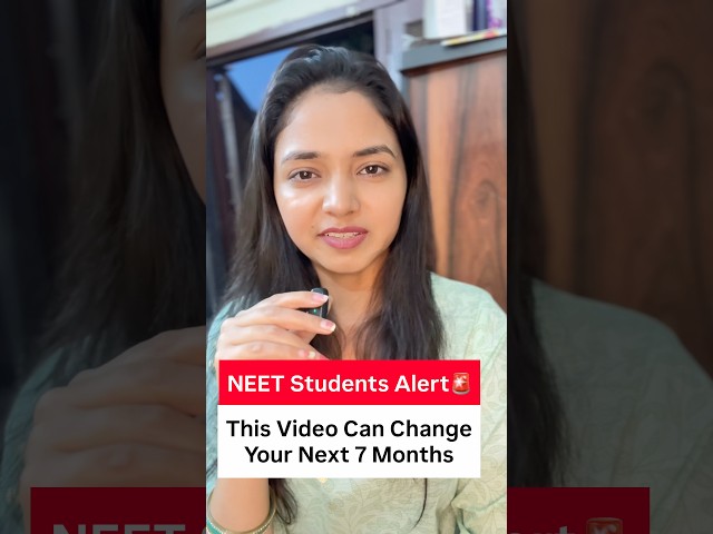 NEET Students Alert 🚨This 2 Min Video Can Change your Selection in 2027 #neet