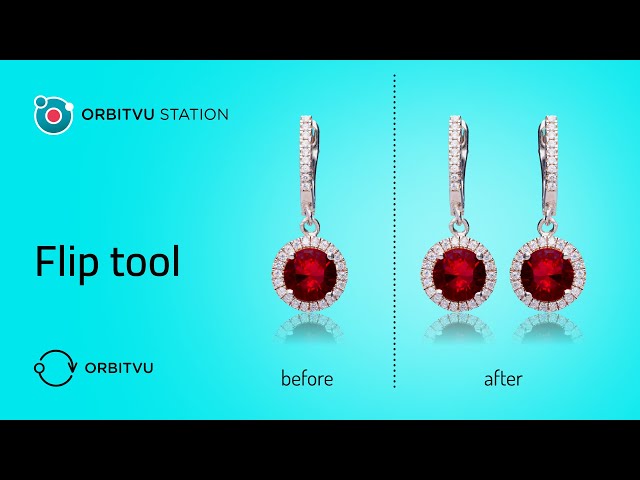 How to Use the Flip Tool in Orbitvu Station: Mirror Product Photos in One Click | Orbitvu