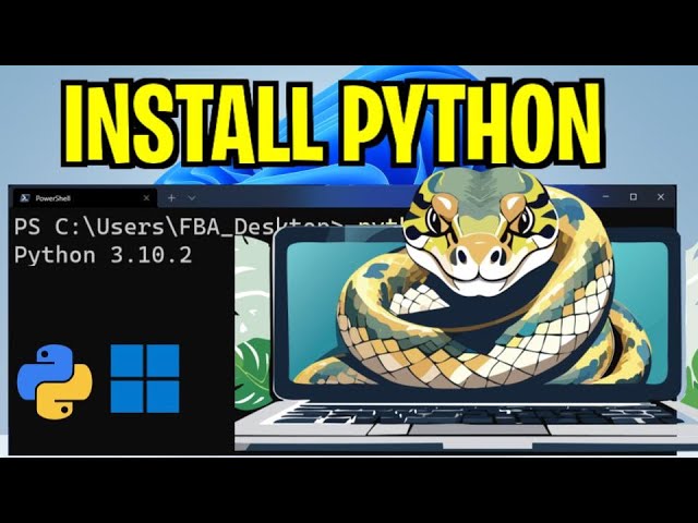 Learn Python Step-by-Step | How to Install Python 3 on Windows (Beginner Tutorial)