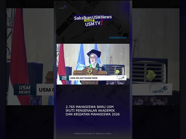 USM Hosts 2026 Orientation Program #usmnews #usmtv #pkkmb2026 #pakemusm2026 #newstudents