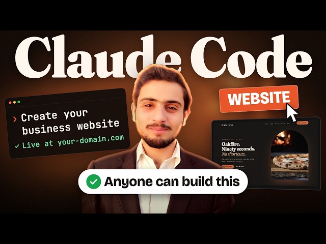 Build & Deploy a Business Website with Claude Code (Full Tutorial)