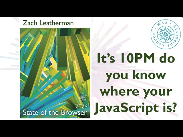 Zach Leatherman - It’s 10PM do you know where your JavaScript is?