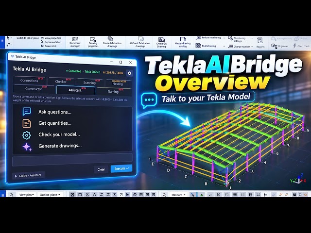TeklaAIBridge Overview - Talk to your Tekla Model