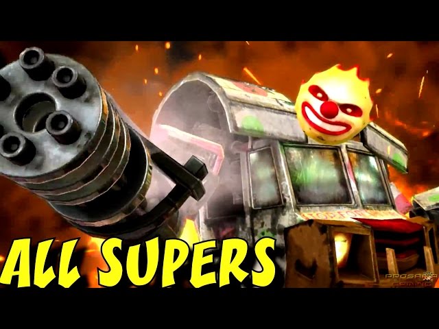 PlayStation All-Stars Battle Royale - All Super Attacks (1080p/60fps)