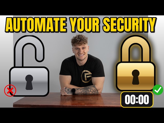 Your Burglar Alarm Should Set Itself. Here's How