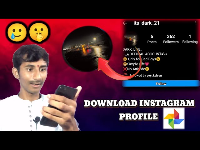 How To Download Instagram private Account Profile Picture 🤫| #youtubevideo
