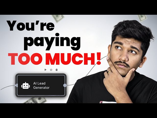 How much I pay for 1 Lead using AI Lead Generator?