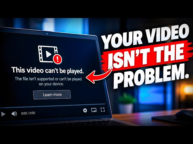 Your Video Isn't Broken. Windows Just Can't Play It