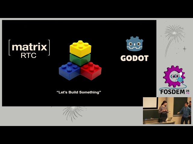 FOSDEM 2026 - MatrixRTC x Godot, a Battle Royale (truncated)
